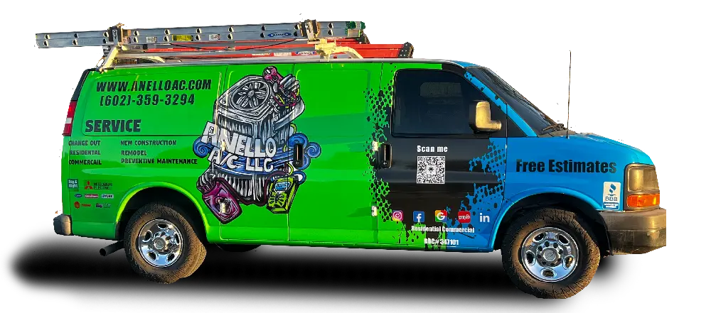 Anello AC service van in Phoenix, Arizona